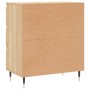 Sonoma oak plywood sideboard 60x35x70 cm by vidaXL, Sideboards - Ref: Foro24-827175, Price: 60,46 €, Discount: %