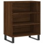 Oak brown engineered wood sideboard 57x35x70 cm by vidaXL, Sideboards - Ref: Foro24-827147, Price: 46,38 €, Discount: %