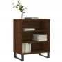 Oak brown engineered wood sideboard 57x35x70 cm by vidaXL, Sideboards - Ref: Foro24-827147, Price: 46,38 €, Discount: %