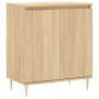 Sideboard aus Sonoma-Eichensperrholz, 60 x 35 x 70 cm von vidaXL, Sideboards - Ref: Foro24-827151, Preis: 73,81 €, Rabatt: %