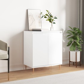 Glossy white plywood sideboard 60x35x70 cm by vidaXL, Sideboards - Ref: Foro24-827150, Price: 77,99 €, Discount: %