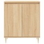 Sideboard aus Sonoma-Eichensperrholz, 60 x 35 x 70 cm von vidaXL, Sideboards - Ref: Foro24-827151, Preis: 73,81 €, Rabatt: %