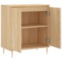 Sonoma oak plywood sideboard 60x35x70 cm by vidaXL, Sideboards - Ref: Foro24-827151, Price: 73,81 €, Discount: %