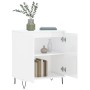 Hochglanzweißes Sperrholz-Sideboard 60x35x70 cm von vidaXL, Sideboards - Ref: Foro24-827158, Preis: 77,59 €, Rabatt: %