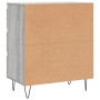 Sonoma gray plywood sideboard 60x35x70 cm by vidaXL, Sideboards - Ref: Foro24-827186, Price: 79,99 €, Discount: %