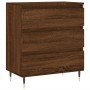 Oak brown plywood sideboard 60x35x70 cm by vidaXL, Sideboards - Ref: Foro24-827179, Price: 62,99 €, Discount: %