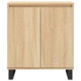 Aparador de madera contrachapada roble Sonoma 60x35x70 cm de vidaXL, Aparadores - Ref: Foro24-827167, Precio: 79,45 €, Descue...