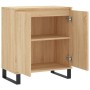 Aparador de madera contrachapada roble Sonoma 60x35x70 cm de vidaXL, Aparadores - Ref: Foro24-827167, Precio: 79,45 €, Descue...