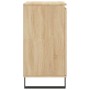 Aparador de madera contrachapada roble Sonoma 60x35x70 cm de vidaXL, Aparadores - Ref: Foro24-827167, Precio: 79,45 €, Descue...