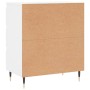 Aparador de madera contrachapada blanco 60x35x70 cm de vidaXL, Aparadores - Ref: Foro24-827172, Precio: 76,88 €, Descuento: %