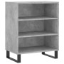 Concrete gray engineered wood sideboard 57x35x70 cm by vidaXL, Sideboards - Ref: Foro24-827144, Price: 54,41 €, Discount: %