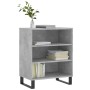 Concrete gray engineered wood sideboard 57x35x70 cm by vidaXL, Sideboards - Ref: Foro24-827144, Price: 54,41 €, Discount: %