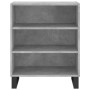 Concrete gray engineered wood sideboard 57x35x70 cm by vidaXL, Sideboards - Ref: Foro24-827144, Price: 54,41 €, Discount: %