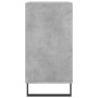 Concrete gray engineered wood sideboard 57x35x70 cm by vidaXL, Sideboards - Ref: Foro24-827144, Price: 54,41 €, Discount: %