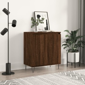 Plywood brown oak sideboard 60x35x70 cm by vidaXL, Sideboards - Ref: Foro24-827163, Price: 75,99 €, Discount: %