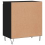 Black plywood sideboard 60x35x70 cm by vidaXL, Sideboards - Ref: Foro24-827157, Price: 88,54 €, Discount: %