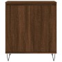 Plywood brown oak sideboard 60x35x70 cm by vidaXL, Sideboards - Ref: Foro24-827163, Price: 76,35 €, Discount: %