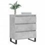 Aparador de madera contrachapada gris hormigón 60x35x70 cm de vidaXL, Aparadores - Ref: Foro24-827192, Precio: 67,97 €, Descu...