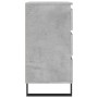 Aparador de madera contrachapada gris hormigón 60x35x70 cm de vidaXL, Aparadores - Ref: Foro24-827192, Precio: 67,97 €, Descu...