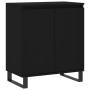 Black plywood sideboard 60x35x70 cm by vidaXL, Sideboards - Ref: Foro24-827165, Price: 90,99 €, Discount: %