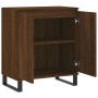 Oak brown plywood sideboard 60x35x70 cm by vidaXL, Sideboards - Ref: Foro24-827171, Price: 79,99 €, Discount: %