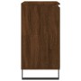 Aparador madera contrachapada marrón roble 60x35x70 cm de vidaXL, Aparadores - Ref: Foro24-827171, Precio: 80,28 €, Descuento: %