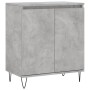 Betongraues Sperrholz-Sideboard 60x35x70 cm von vidaXL, Sideboards - Ref: Foro24-827160, Preis: 67,69 €, Rabatt: %