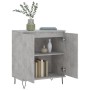 Aparador de madera contrachapada gris hormigón 60x35x70 cm de vidaXL, Aparadores - Ref: Foro24-827160, Precio: 67,69 €, Descu...