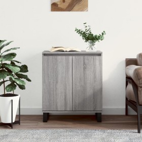 Sonoma gray plywood sideboard 60x35x70 cm by vidaXL, Sideboards - Ref: Foro24-827170, Price: 80,42 €, Discount: %