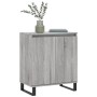 Aparador de madera contrachapada gris Sonoma 60x35x70 cm de vidaXL, Aparadores - Ref: Foro24-827170, Precio: 80,42 €, Descuen...