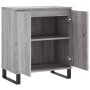 Aparador de madera contrachapada gris Sonoma 60x35x70 cm de vidaXL, Aparadores - Ref: Foro24-827170, Precio: 80,42 €, Descuen...