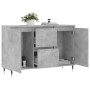 Concrete gray engineered wood sideboard 104x35x70 cm by vidaXL, Sideboards - Ref: Foro24-827200, Price: 103,99 €, Discount: %