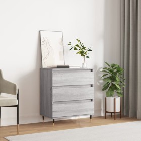 Sonoma gray plywood sideboard 60x35x70 cm by vidaXL, Sideboards - Ref: Foro24-827178, Price: 45,99 €, Discount: %