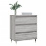 Aparador de madera contrachapada gris Sonoma 60x35x70 cm de vidaXL, Aparadores - Ref: Foro24-827178, Precio: 45,99 €, Descuen...