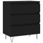 Black plywood sideboard 60x35x70 cm by vidaXL, Sideboards - Ref: Foro24-827181, Price: 87,86 €, Discount: %