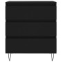 Black plywood sideboard 60x35x70 cm by vidaXL, Sideboards - Ref: Foro24-827181, Price: 87,86 €, Discount: %