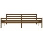 Estructura cama madera maciza marrón miel Super King 180x200 cm de vidaXL, Camas y somieres - Ref: Foro24-814837, Precio: 135...