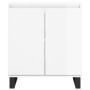 Hochglanzweißes Sperrholz-Sideboard 60x35x70 cm von vidaXL, Sideboards - Ref: Foro24-827166, Preis: 82,13 €, Rabatt: %