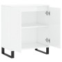 Glossy white plywood sideboard 60x35x70 cm by vidaXL, Sideboards - Ref: Foro24-827166, Price: 82,26 €, Discount: %