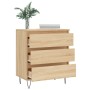 Sonoma oak plywood sideboard 60x35x70 cm by vidaXL, Sideboards - Ref: Foro24-827183, Price: 61,52 €, Discount: %