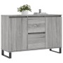 Aparador de madera de ingeniería gris Sonoma 104x35x70 cm de vidaXL, Aparadores - Ref: Foro24-827218, Precio: 103,14 €, Descu...