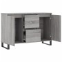 Aparador de madera de ingeniería gris Sonoma 104x35x70 cm de vidaXL, Aparadores - Ref: Foro24-827218, Precio: 103,14 €, Descu...