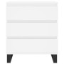 Aparador de madera contrachapada blanco 60x35x70 cm de vidaXL, Aparadores - Ref: Foro24-827188, Precio: 51,62 €, Descuento: %