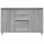 Aparador de madera de ingeniería gris Sonoma 104x35x70 cm de vidaXL, Aparadores - Ref: Foro24-827202, Precio: 97,99 €, Descue...