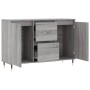 Aparador de madera de ingeniería gris Sonoma 104x35x70 cm de vidaXL, Aparadores - Ref: Foro24-827202, Precio: 97,99 €, Descue...