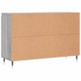 Aparador de madera de ingeniería gris Sonoma 104x35x70 cm de vidaXL, Aparadores - Ref: Foro24-827202, Precio: 97,99 €, Descue...