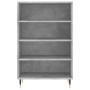 Concrete gray engineered wood tall sideboard 57x35x90 cm by vidaXL, Sideboards - Ref: Foro24-827224, Price: 54,46 €, Discount: %