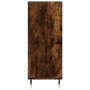 Tall smoked oak engineered wood sideboard 57x35x90 cm by vidaXL, Sideboards - Ref: Foro24-827225, Price: 53,72 €, Discount: %