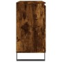 Aparador de madera de ingeniería roble ahumado 104x35x70 cm de vidaXL, Aparadores - Ref: Foro24-827217, Precio: 99,89 €, Desc...