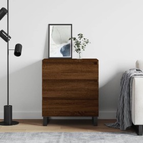 Oak brown plywood sideboard 60x35x70 cm by vidaXL, Sideboards - Ref: Foro24-827195, Price: 59,77 €, Discount: %